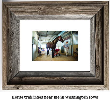 horse trail rides near me in Washington, Iowa